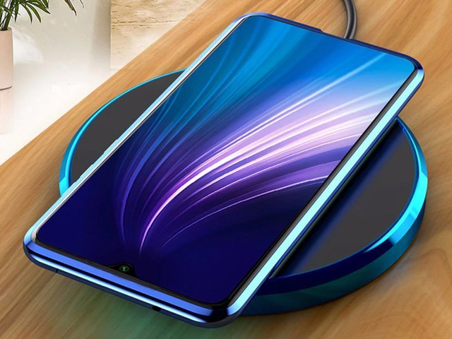 Oboustranné magnetické skleněné pouzdro Dr.Fit pro Redmi Note 8 Pro Blue