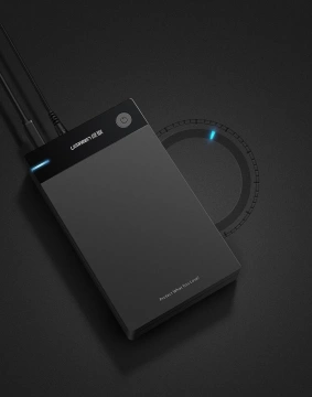 Корпус жорсткого диска Ugreen SATA 3.5'' USB 3.0 чорний (50422)