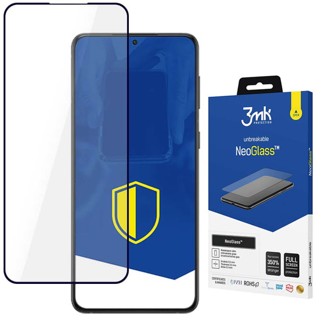Небите скло 3mk NeoGlass 8H для Samsung Galaxy S23 Black