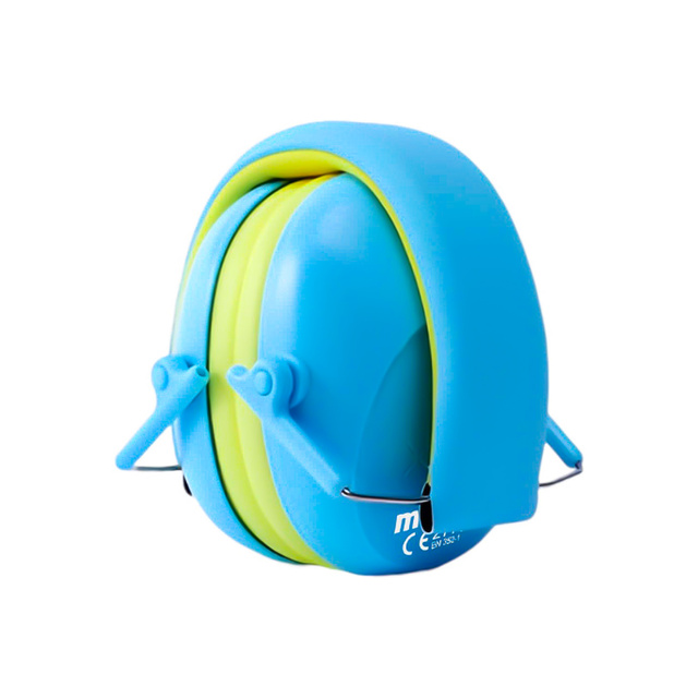 Anti-noise ear muffs for children 3 noise-dampening headphones for the plane Blue protectors