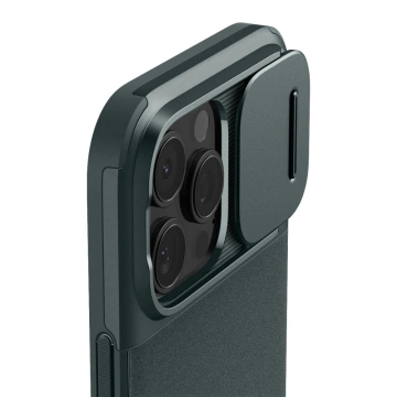 Spigen Optik Armor Mag MagSafe Чохол для iPhone 16 Pro Max Green Abyss