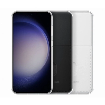 Kryt Samsung Frame Cover pre kryt Samsung Galaxy S23 Plus s vymeniteľnými zadnými stranami biely