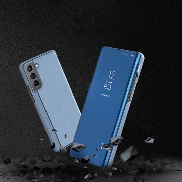 Flipový kryt Clear View Case pre Samsung Galaxy S22 (S22 Plus) ružový