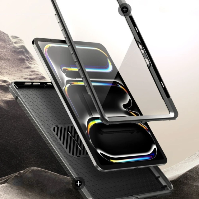Etui Supcase Unicorn Beetle Pro pro Apple iPad Pro 11 5 / 2024 černý
