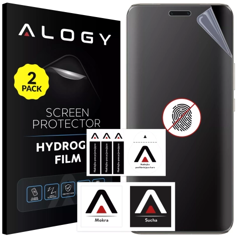 2x Folia "MATOWA" do Honor Magic6 Pro Hydrożelowa Alogy HydroSkin Matte Pro™ na ekran do etui "BEZ ODCISKU PALCÓW"