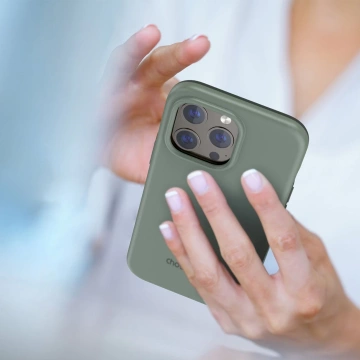 Чохол Choetech MFM Anti-drop case etui Made For MagSafe для iPhone 13 Pro, зелений (PC0113-MFM-GN)