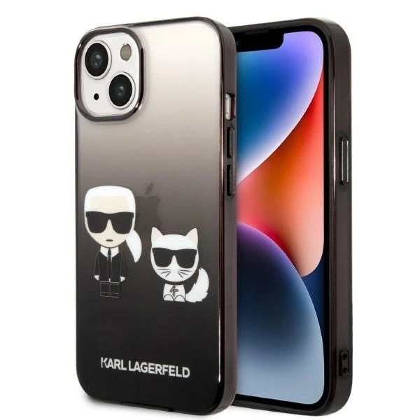 Etui Karl Lagerfeld KLHCP14STGKCK do Apple iPhone 14 6,1" hardcase Gradient Ikonik Karl