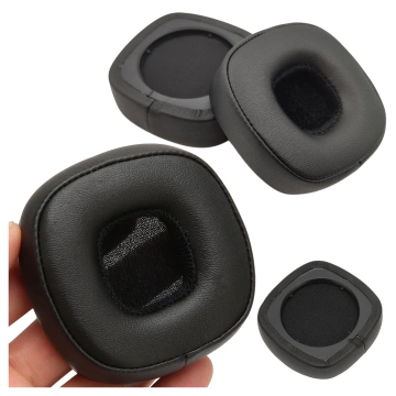 Nauszniki 2x wymienne pady gąbki do słuchawek do MARSHALL MAJOR IV 4 / BLUETOOTH Czarne
