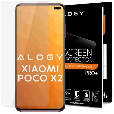 9H Alogy tempered glass screen protector for Xiaomi Poco X2