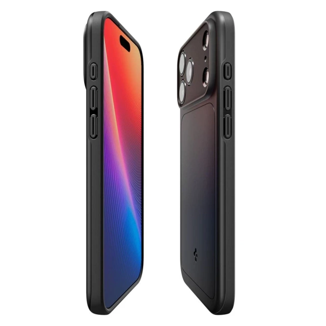 Etui Ochronne do iPhone 17 Pro Max Spigen Thin Fit Mag MagSafe Black