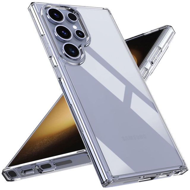 Case for Samsung Galaxy S24 Ultra 3mk Armor Case Clear housing armored back transparent