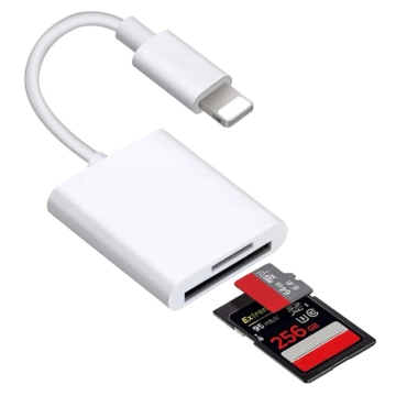 Alogy SD Micro Card Reader pro iPhone iPad Lightning adaptér adaptéru