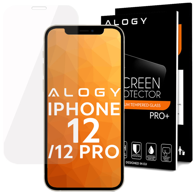 Загартоване скло Alogy на екран для Apple iPhone 12/12 Pro 6.1