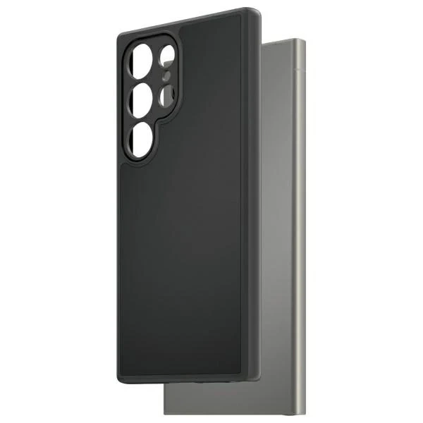 Kryt Samsung Galaxy S24 Ultra PanzerGlass HardCase D3O, vojenská trieda, čierna