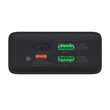Baseus Adaman 2 Powerbank, 20000mAh, 30W, 3xUSB, USB-C (black)