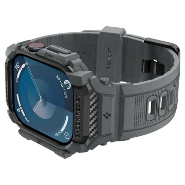 CASE WITH STRAP FOR APPLE WATCH 10 (46MM) DARK GREY SPIGEN RUGGED ARMOR PRO