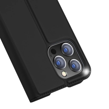 Dux Ducis Skin Pro Holster Flip Cover pre iPhone 14 Pro Max čierny