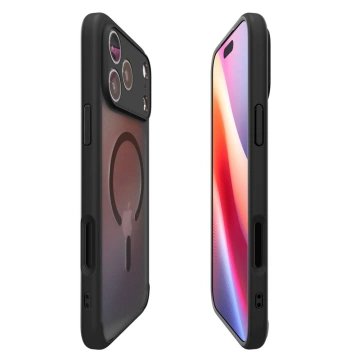 Etui do iPhone 17 Pro Spigen Ultra Hybrid Mag MagSafe Frost Black