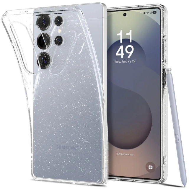 Etui do Samsung Galaxy S25 Ultra Glitter Crystal Spigen Liquid Crystal