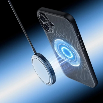Чохол Dux Ducis Aimo Mag з MagSafe для iPhone 16 Plus – чорний