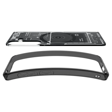 Kryt Spigen Ultra Hybrid MagSafe pro Samsung Galaxy S25, černý