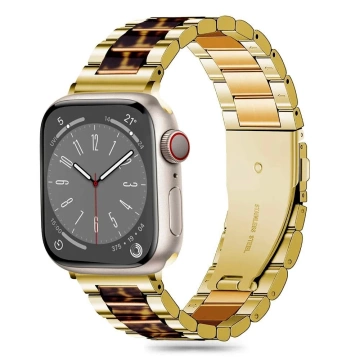 Náramek pro Apple Watch 4 / 5 / 6 / 7 / 8 / 9 / se (38 / 40 / 41 mm) Leopard