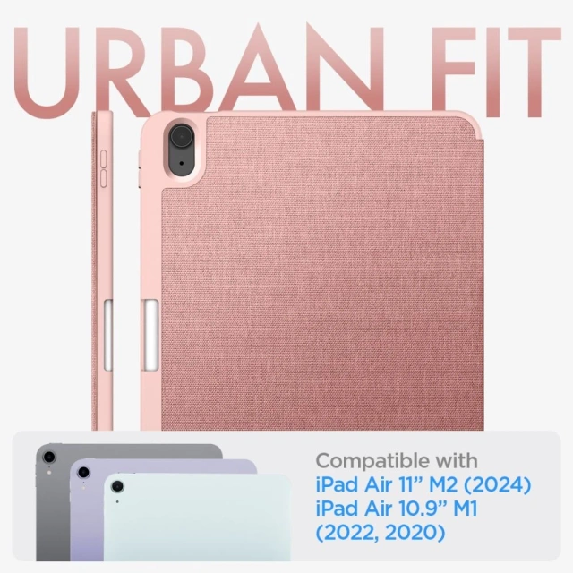 Etui Spigen Urban Fit для Apple iPad Air 10.9 4 / 5 / 2020-2022 / 11 6 / 2024 Rose Gold