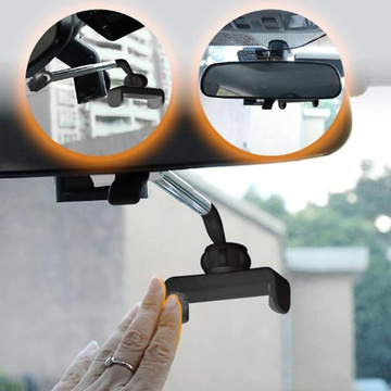 Alogy Rearview Mirror Car Phone Holder Black