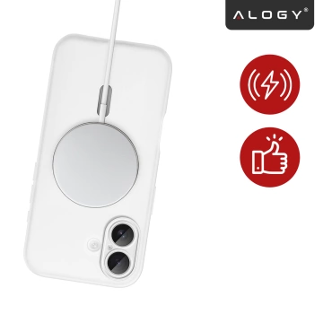 Kryt pre Apple iPhone 16 Pro Max Alogy MagSafe Hybrid Matte Case Matný kryt s ochranou šošovky čierny