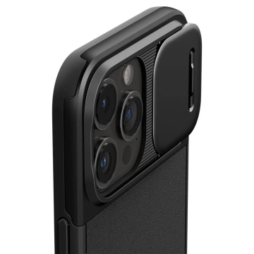 Чохол Spigen Optics Armor Mag Mag Safe для Apple iPhone 15 Pro Black