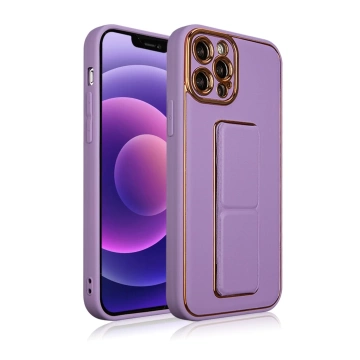Neue Kickstand Case Hülle für iPhone 12 Pro mit Ständer lila