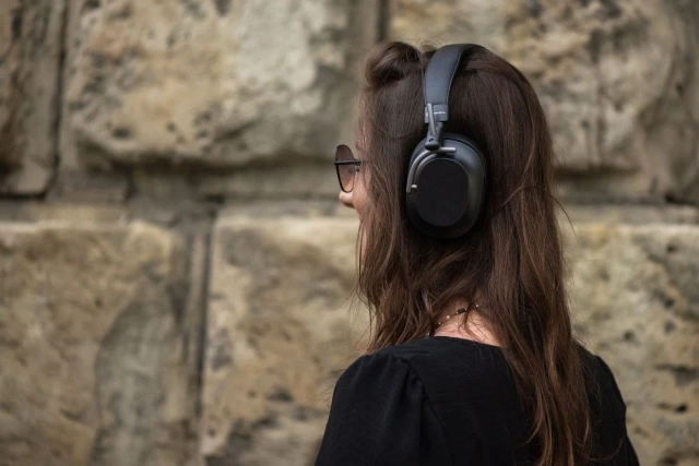 Bezdrôtové slúchadlá Forcell F-Audio ANC Pro SoundCraft, čierne