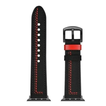 Smartwatch strap Universal Casual strap up to 22mm black/black