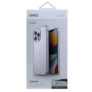 UNIQ pouzdro Clarion iPhone 13 Pro / 13 6,1" průhledné / průhledné čiré