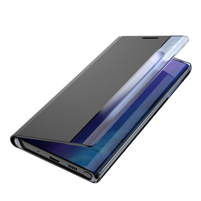 Nový kryt Sleep Case s funkciou stojana pre Samsung Galaxy A53 5G modrý