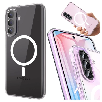 Puzdro pre Apple iPhone 16 Pro Max Alogy Anti-Shock Hybrid Case pre MagSafe Transparent