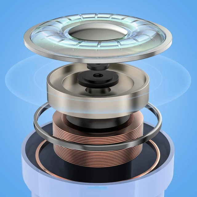 Słuchawki bezprzewodowe Acefast dokanałowe TWS Bluetooth jasnoniebieski (T6 ice blue)