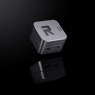 Multifunkčný stojan Joyroom HUB USB Type C - USB 3.0 / RJ45 / HDMI / USB Type C / Thunderbolt pre MacBook Pro Grey (S-H121 Grey)