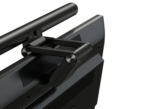 Adjustable LED lamp for the Baseus I-Wok Pro computer monitor with clip Black
