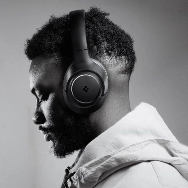 Spigen SA2403 ANC Pro Słuchawki Bezprzewodowe Bluetooth Black