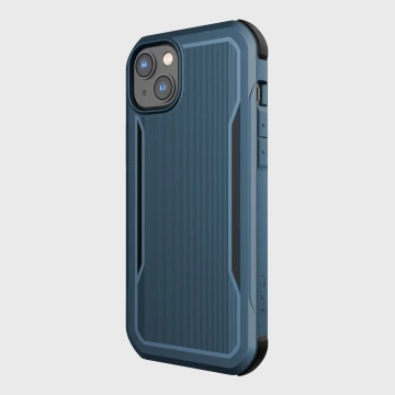 Raptic Fort Case for iPhone 14 Plus with MagSafe blue armored case