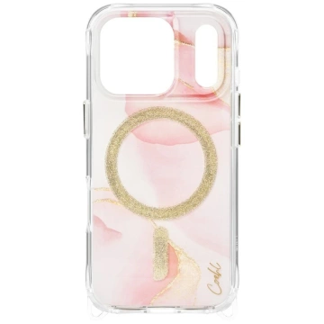 Etui UNIQ Coehl Aeris do iPhone 17 Pro Magnetic Charging Różowy