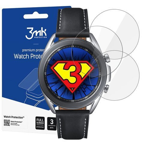 Folia ochronna x3 3mk ochrana hodiniek pre Samsung Galaxy Watch 3 45 mm
