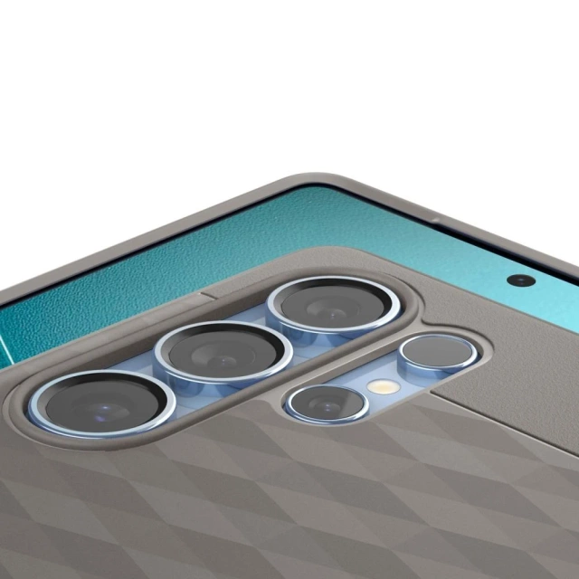 Samsung Galaxy S25 Ultra Aschgrau Spigen Parallax Mag MagSafe Hülle