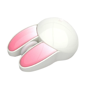 Wireless Mouse MOFII Bluetooth Rabbit M6DM Glossy (White-Pink)