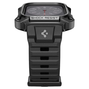 Pasek Spigen Tough Armor "Pro" do Apple Watch 7/8 (45 mm) Metal Black