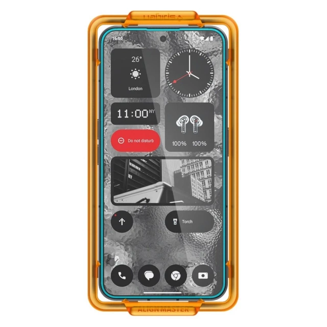 Spigen Alm Glas.tR 2-pack tempered glass for Nothing Phone 2 Clear