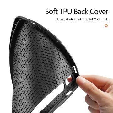 Dux Ducis Domo flip and smart sleep case для Samsung Galaxy Tab S9 - чорний