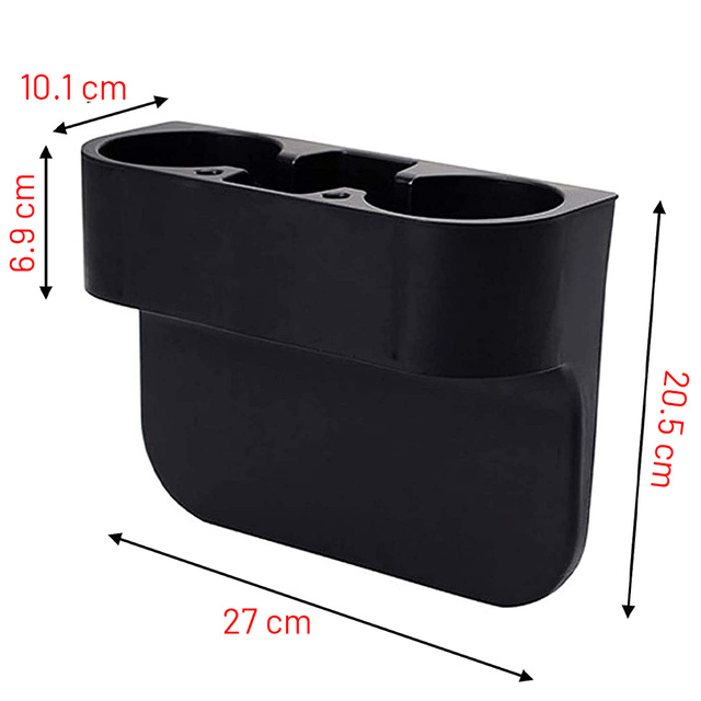 Car organizer CupHolder for drinks water cup holder accessories Black