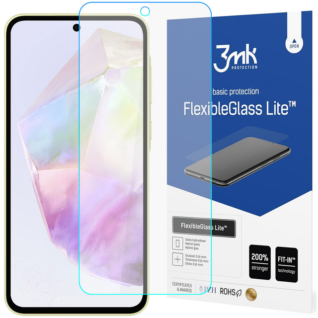 Гібридне скло для Samsung Galaxy A35/A55 5G - 3mk FlexibleGlass Lite™